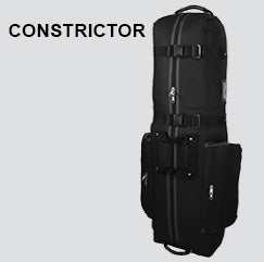constrictor golf travel bag black