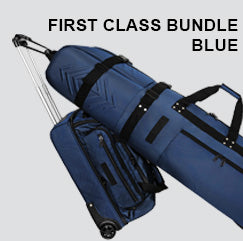 first class travel bundle blue