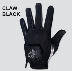 claw golf glove black