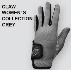 claw womens golf glove grey