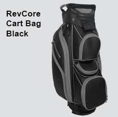 revcore cart golf bag black